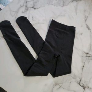 Extra Soft Black Footed Tights
